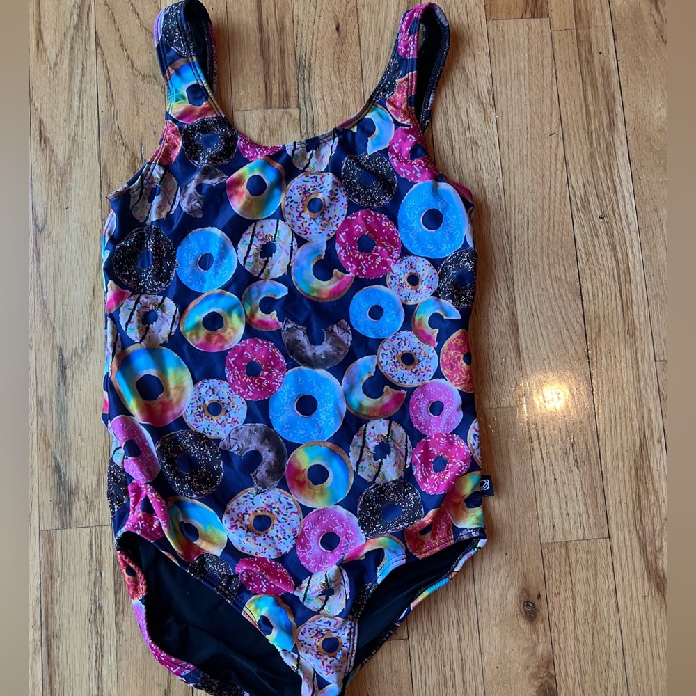 Girls terez bathing suit! Size 16. Donuts